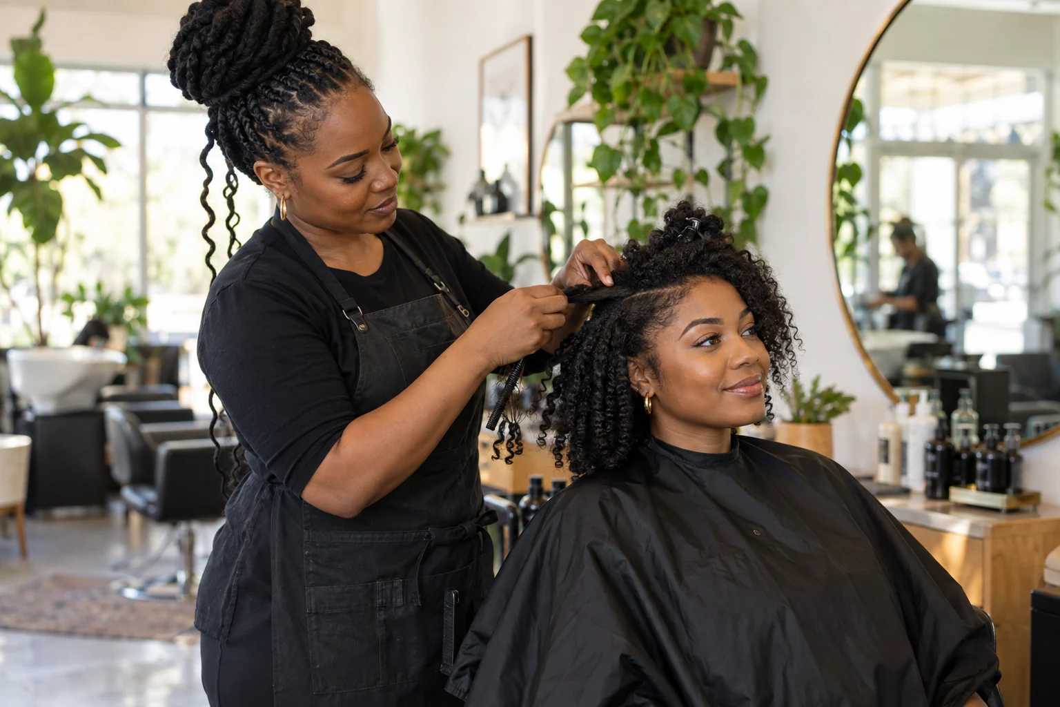 Illustrative lifestyle photo for hairstylists