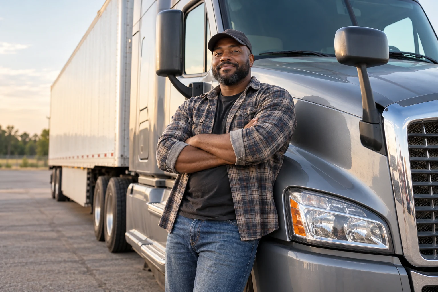 Illustrative lifestyle photo for truck drivers